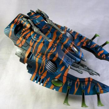 Eldar Wave Serpent by Grigory