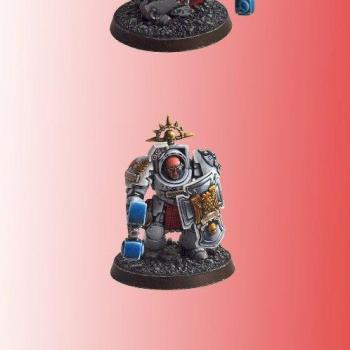 Assault Terminator Sergeant by Fufein