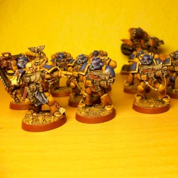 Emperors WarHawks 5. Kompanie 3. Taktischer Trupp by DaKlumpn
