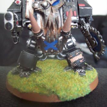 Ork Deff Dread, Modded from a Space Marine Dreadnought by PH0ENIX80