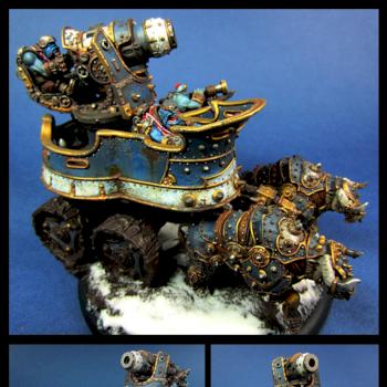 Trollblood War Wagon by jinn