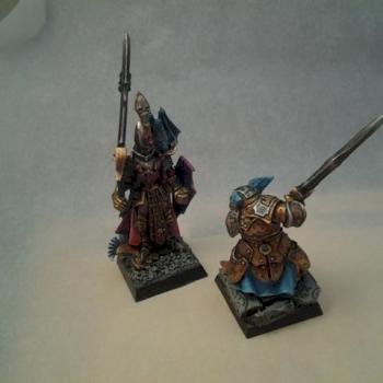 dark elv vs dwarflord by gilsby
