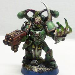 Death Guard Aspiring Champion by Jadewraith