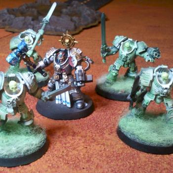 Ghost Knights and Mordrak Grey Knights by Virgilio