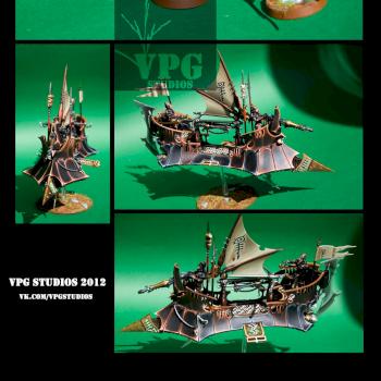Dark Eldar Warriors & Raider (Obsidian Rose) by VPG Studios