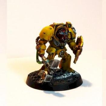 Imperial Fist Terminator Energy Hammer #2 by PoneyBoy