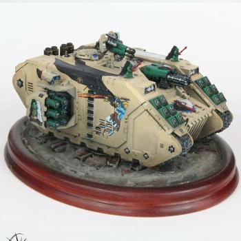 Land Raider Crusader by MadFlyArtStudio