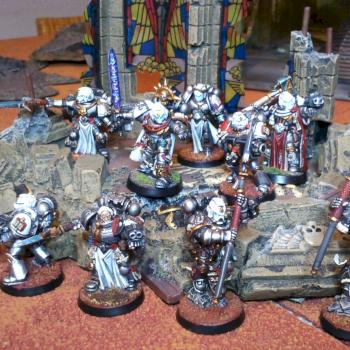 Grey Knight Purifier Squad and Crowe by Virgilio
