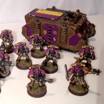 Unconquered Sun Second Company 2nd Tactical by Spanglo