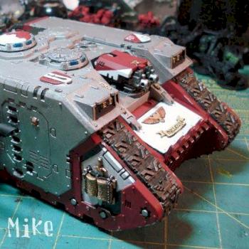 Grey Knights Land Raider by Spanglo
