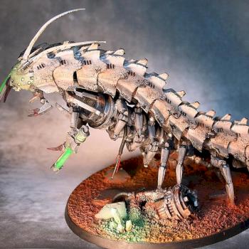 Necron Tomb Stalker by Chrisbo