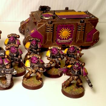 Unconquered Sun Marines Second Company 4th Tactical by Spanglo