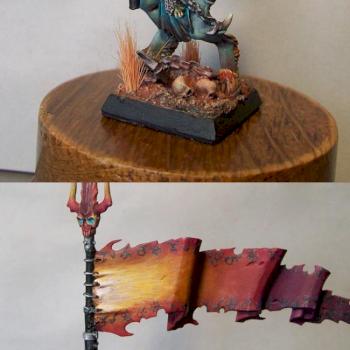 Demonic Battle Standard Bearer by Wildjack