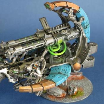Necron Annihilation Barge by Byronic