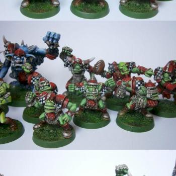 Blood bowl team ork by fanath