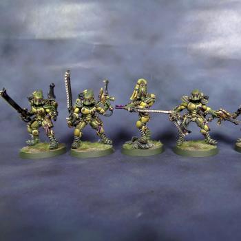 Ulthwe Striking Scorpions by Edheldin