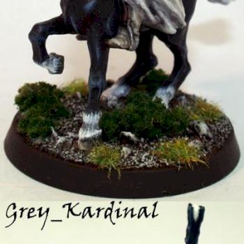Saruman on silver bay by Grey Kardinal