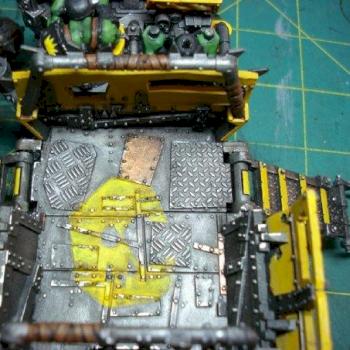 Ork Trukk flatbed detail by Spanglo