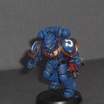 Ultramarines Brother Titus - Devastator by Rogan