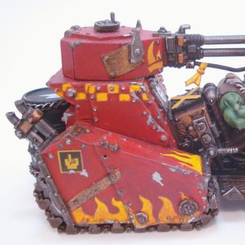 Scratchbuilt Skorcha right side by Spanglo