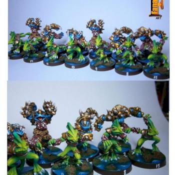 Blood bowl team lizard by fanath