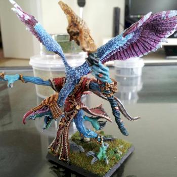Greater deomon of tzeentch by arykah