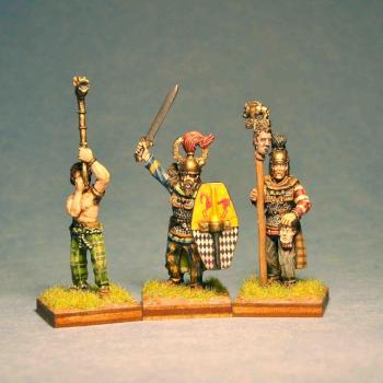 28mm Gallic Veteran Command - Relic Miniatures by whitejamest