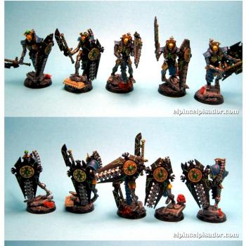 Necron Lychguard by josemap