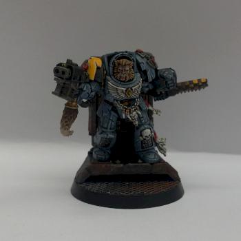 Space Wolf Lord Terminator Armour Conversion by generation end