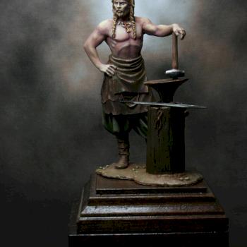 Norse Blacksmith 750 A.D. by loorg
