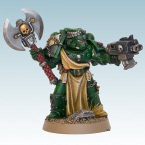 DARK ANGELS SPACE MARINE VETERAN by Monkeypants