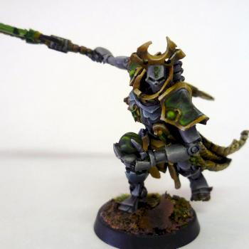 Necron Overlord by Allonairre