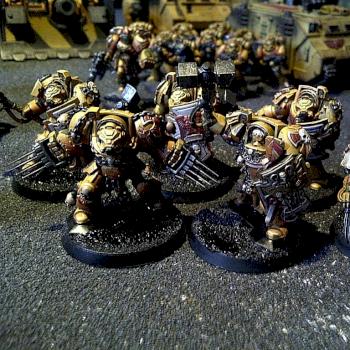 Imperial Fists Assault Terminators by RedLion