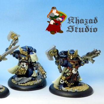 Marneus Calgar and honour Guard by Emilys Miniatures