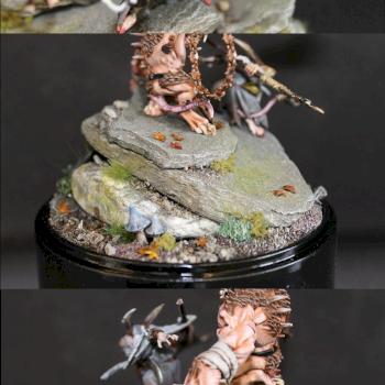 Skaven Diorama by Kilvo666