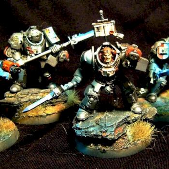 Grey knight paladins by Tryzna