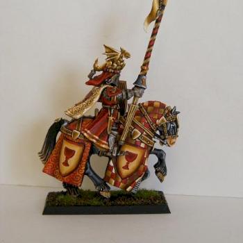 Bretonnian Grail Knight by Eclipseddstny