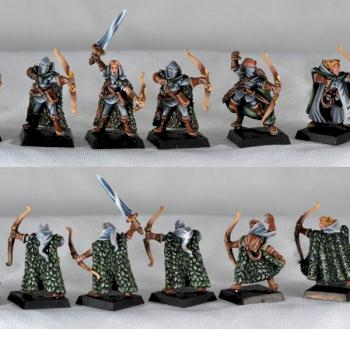 Wood elves waywatchers by Lio_qc