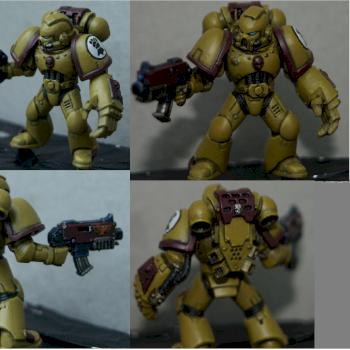 Imperial Fist 3rd company by Joseph Kernycznyj