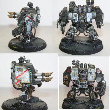 Black Templar venerable Dreadnought by The Nezumi
