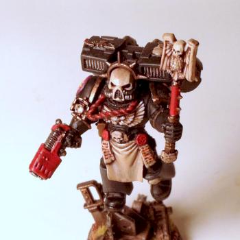 Unconquered Sun Marines Chaplain conversion by Spanglo