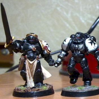 Black Templars troops by b00zzy