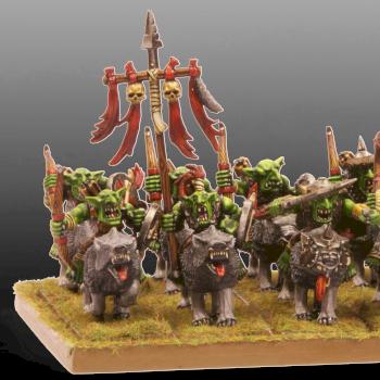 Goblin wolf riders by kLang