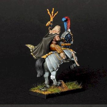 Empire Amber Battle Wizard on Horse by BloodyBeast.com
