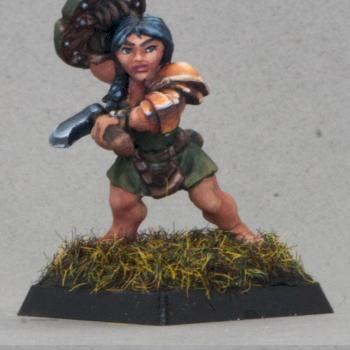Dannin Deepaxe, Female Dwarf by CocoRohan