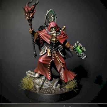 Sisters of battle canoness by warp_machinarium
