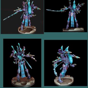 Eldar Wraithlord by KeesM