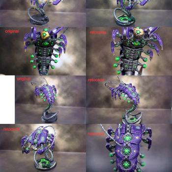 Necron Canoptek Wraith by pesadilla