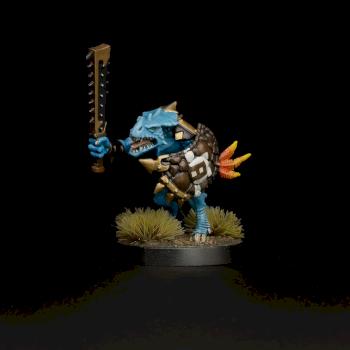 Saurus Warrior by Vladimir Kafka