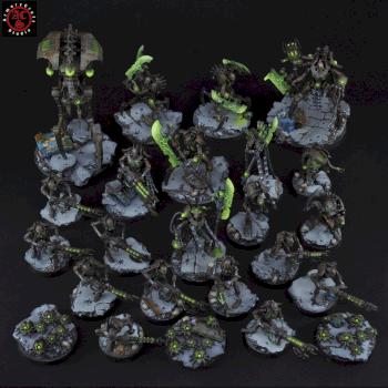 Necron Army by Armory Craft Studio